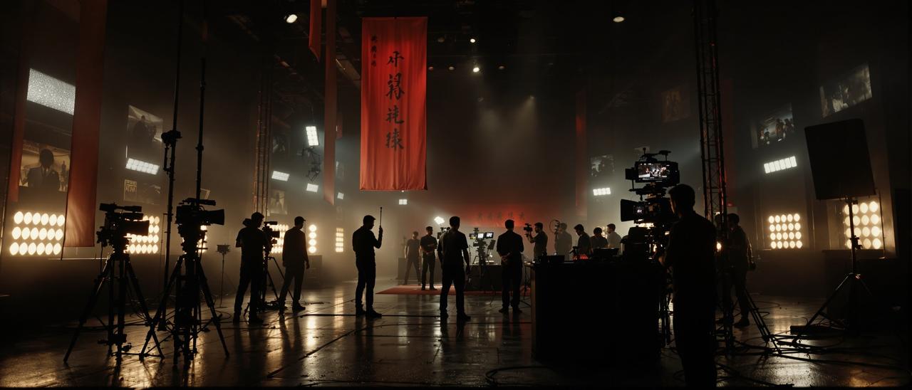 大尺度电影制作现场